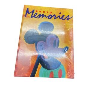 Disney Mickey Mouse Photo Memories Album 3 Ring Binder 200 4x6 Photos 820210 NEW